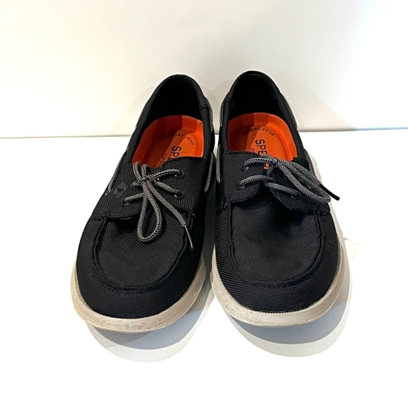 Sperry Men's Black Canvas Topsider - Size 10 - Picture 3 of 6
